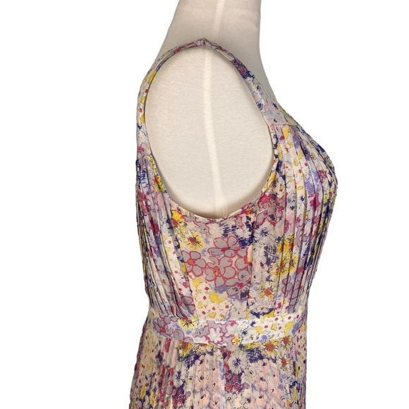 Plenty by Tracy Reese Evanthe Pleated Floral Dress Size 6 - Picture 8 of 11